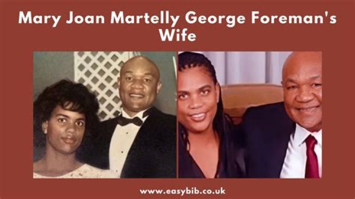 George Foreman And Mary Joan's Enduring Love