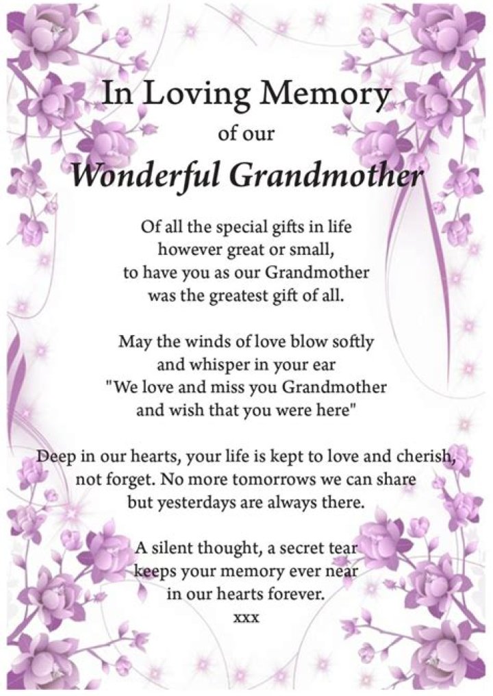 Remembering My Grandma On Her Birthday In Heaven
