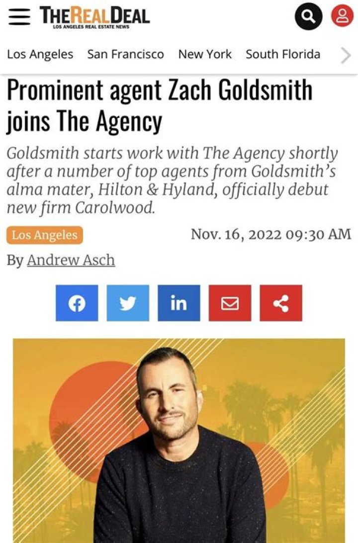 Zach Goldsmith's Divorce And Its Profound Revelations